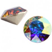 Swarovski Elements SS39 puntsteen Crystal aurore boreale